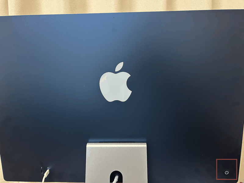 Macの電源ボタン