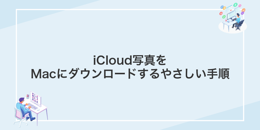 iCloud写真をMacにダウンロードするやさしい手順