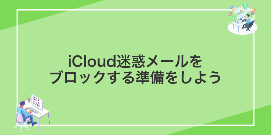 iCloud迷惑メールをブロックする準備をしよう