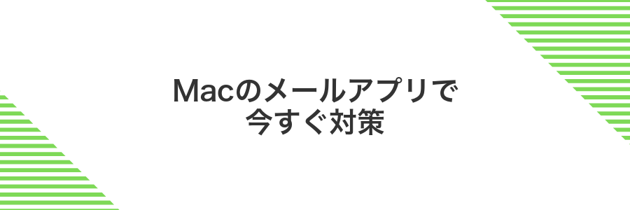 Macのメールアプリで今すぐ対策