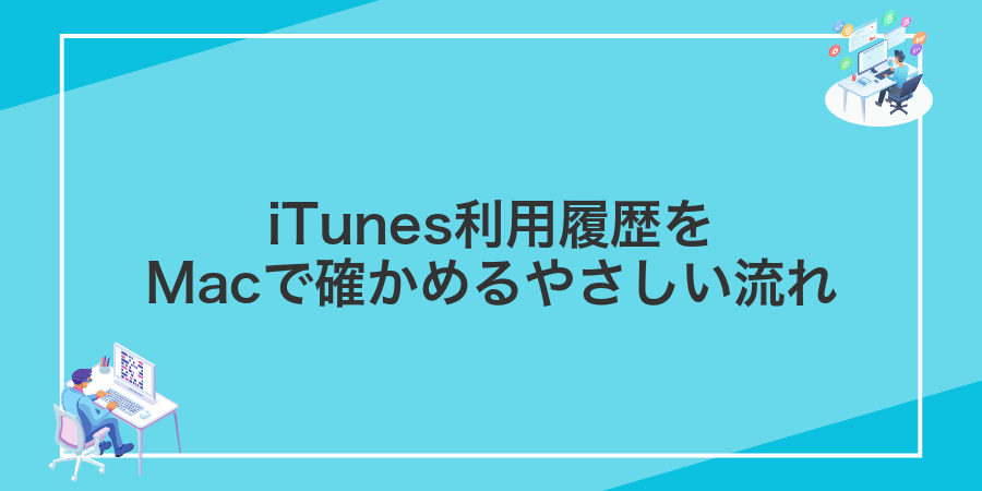 iTunes利用履歴をMacで確かめるやさしい流れ