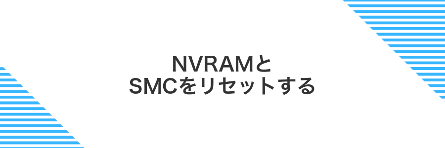 NVRAMとSMCをリセットする