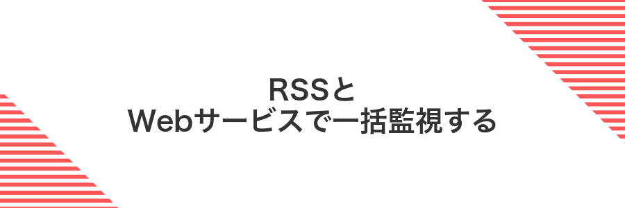 RSSとWebサービスで一括監視する