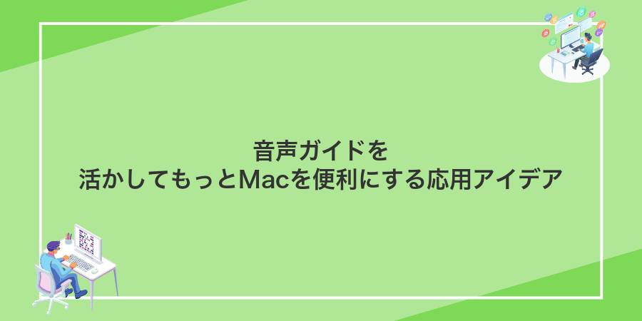 音声ガイドを活かしてもっとMacを便利にする応用アイデア
