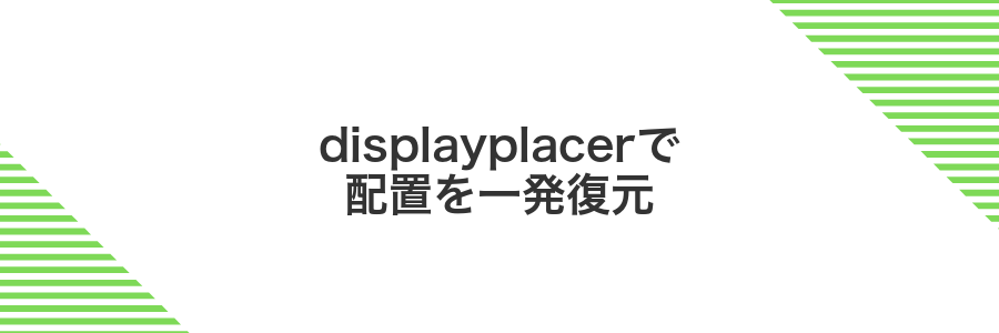 displayplacerで配置を一発復元