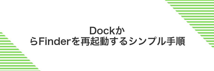 DockからFinderを再起動するシンプル手順