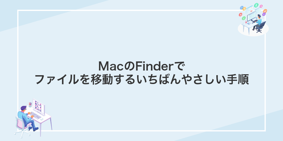 MacのFinderでファイルを移動するいちばんやさしい手順