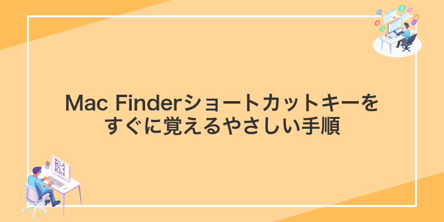 Mac Finderショートカットキーをすぐに覚えるやさしい手順