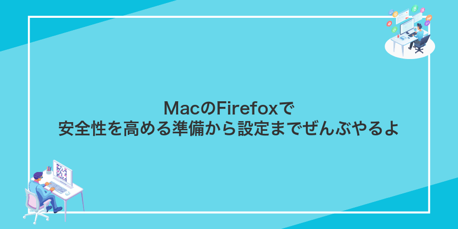 MacのFirefoxで安全性を高める準備から設定までぜんぶやるよ
