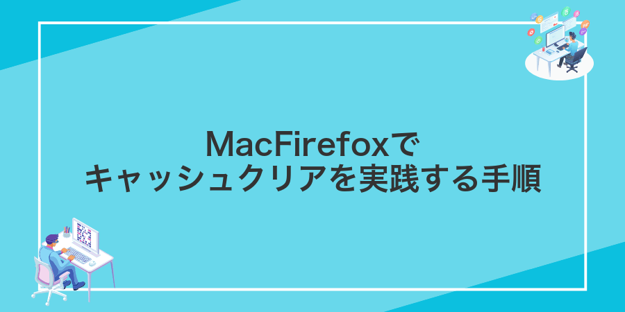 MacFirefoxでキャッシュクリアを実践する手順