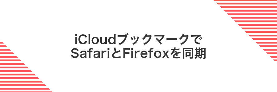 iCloudブックマークでSafariとFirefoxを同期