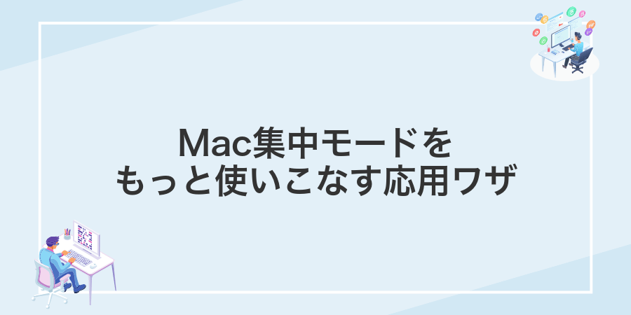 Mac集中モードをもっと使いこなす応用ワザ