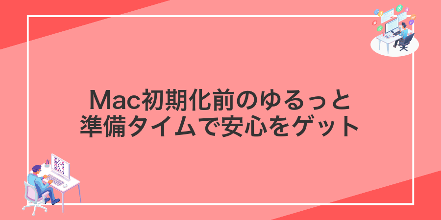 Mac初期化前のゆるっと準備タイムで安心をゲット