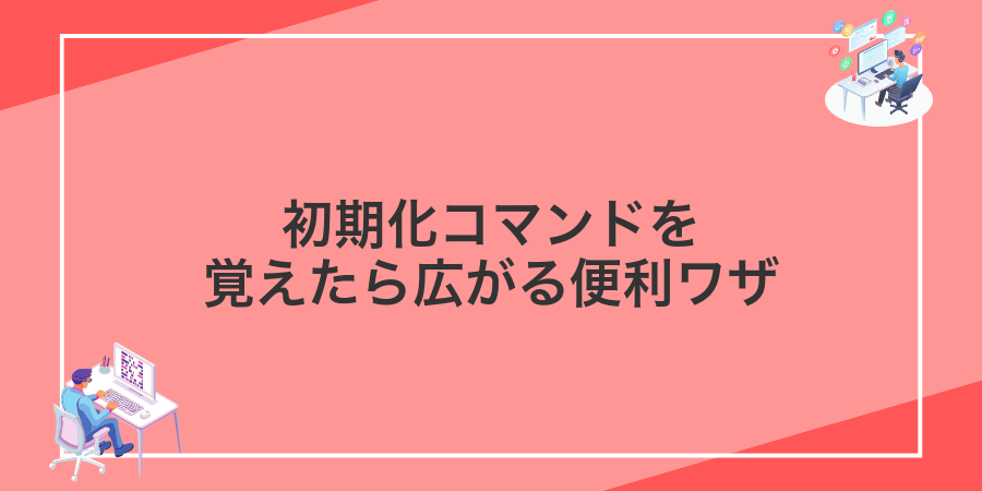 初期化コマンドを覚えたら広がる便利ワザ
