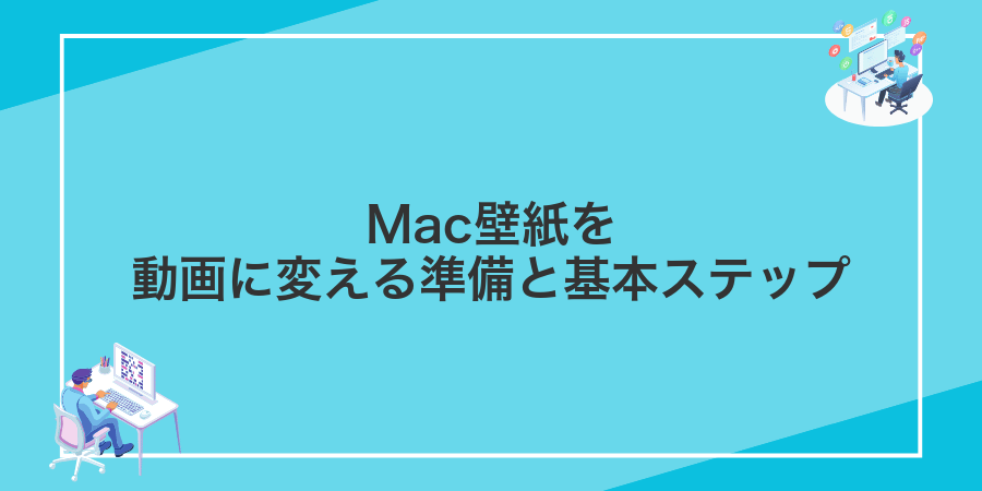 Mac壁紙を動画に変える準備と基本ステップ