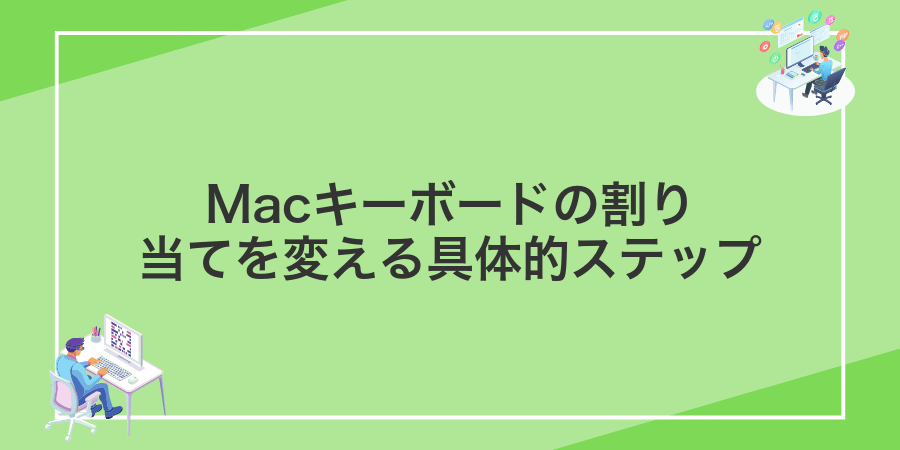 Macキーボードの割り当てを変える具体的ステップ