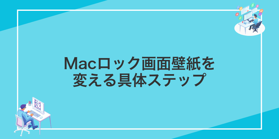 Macロック画面壁紙を変える具体ステップ