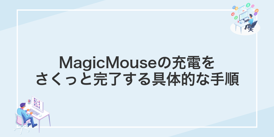 MagicMouseの充電をさくっと完了する具体的な手順