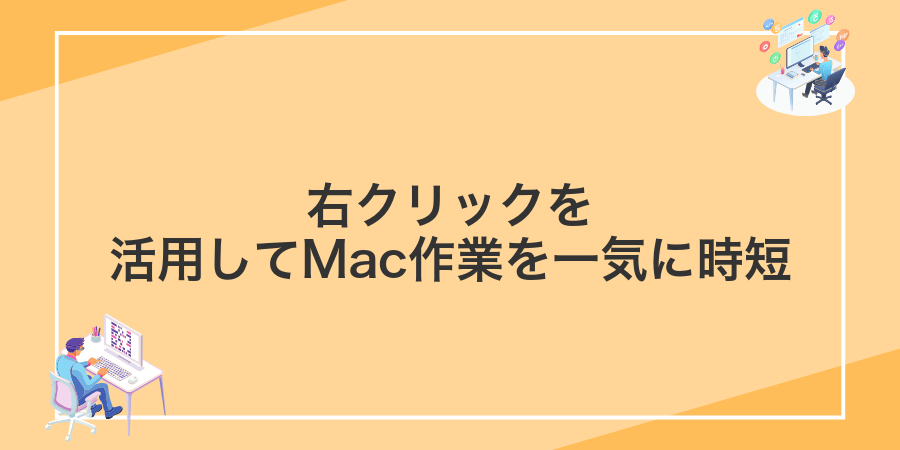 右クリックを活用してMac作業を一気に時短