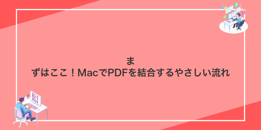 まずはここ！MacでPDFを結合するやさしい流れ