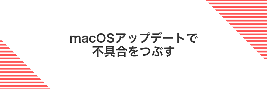 macOSアップデートで不具合をつぶす