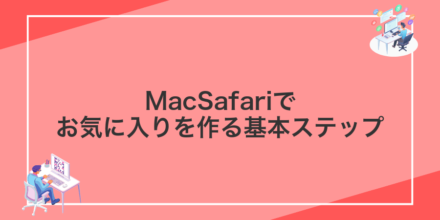 MacSafariでお気に入りを作る基本ステップ