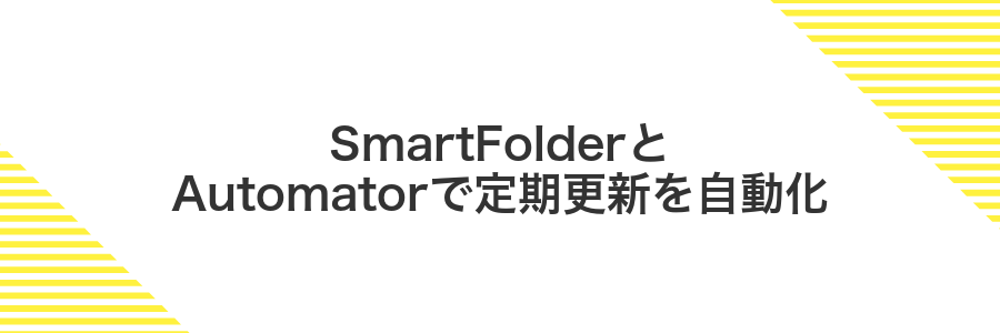 SmartFolderとAutomatorで定期更新を自動化