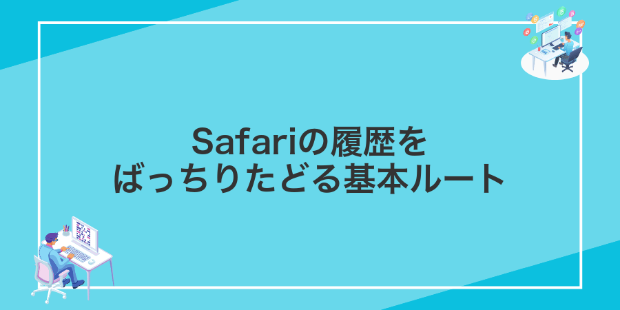 Safariの履歴をばっちりたどる基本ルート