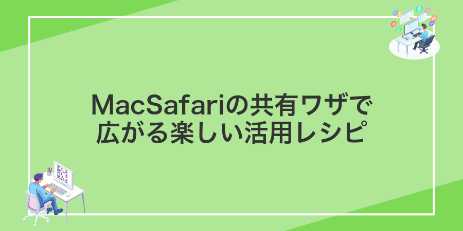 MacSafariの共有ワザで広がる楽しい活用レシピ