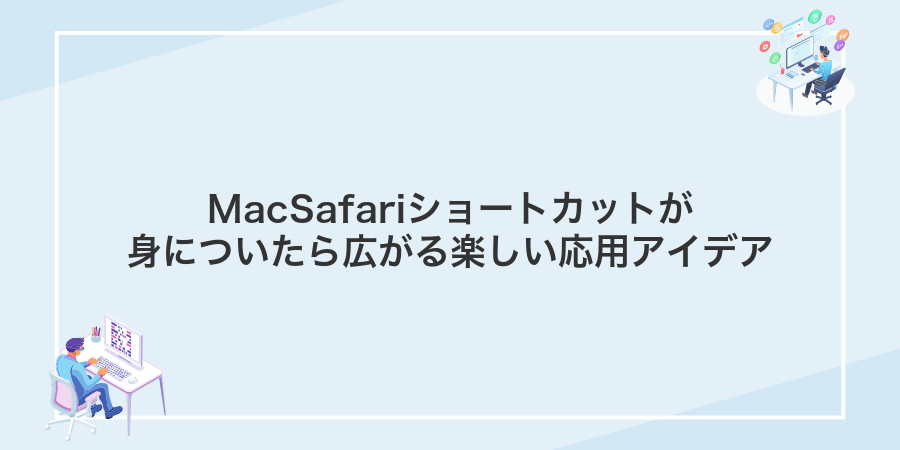 MacSafariショートカットが身についたら広がる楽しい応用アイデア