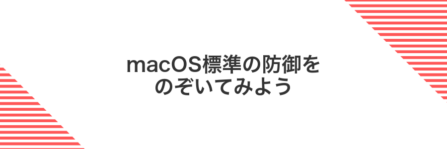 macOS標準の防御をのぞいてみよう
