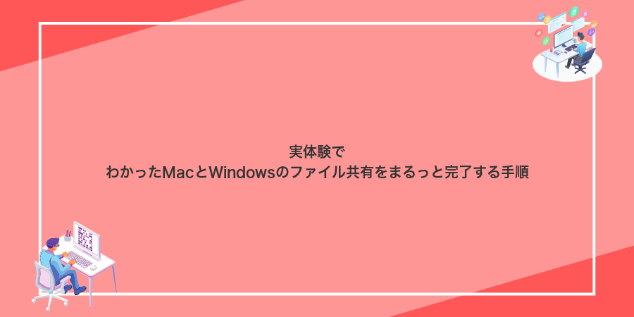 実体験でわかったMacとWindowsのファイル共有をまるっと完了する手順