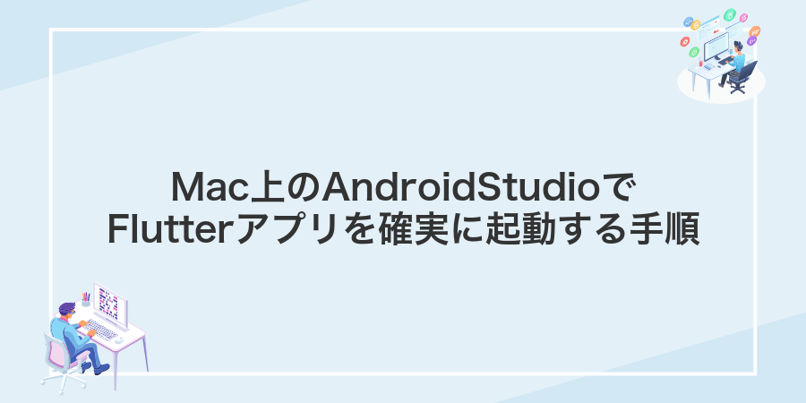 Mac上のAndroidStudioでFlutterアプリを確実に起動する手順