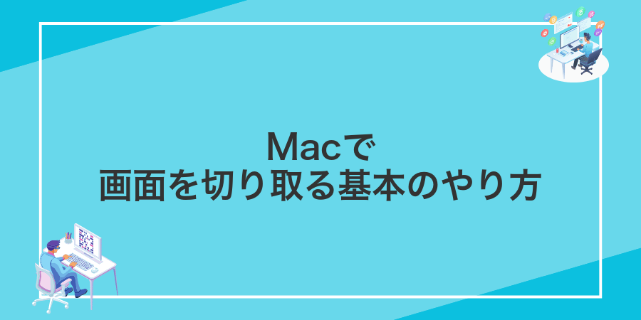 Macで画面を切り取る基本のやり方