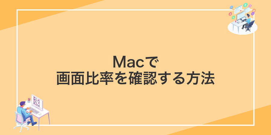 Macで画面比率を確認する方法