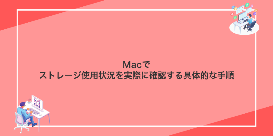 Macでストレージ使用状況を実際に確認する具体的な手順