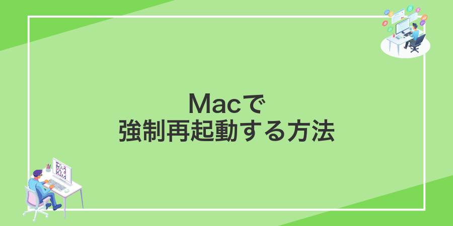 Macで強制再起動する方法