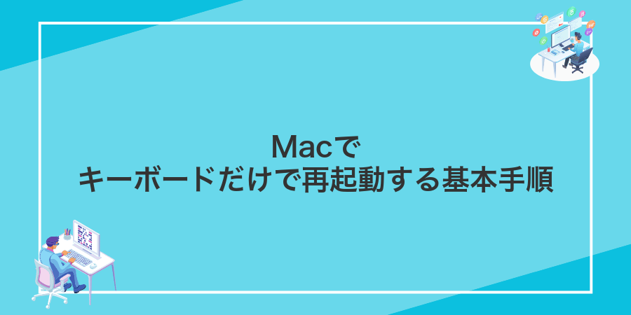Macでキーボードだけで再起動する基本手順