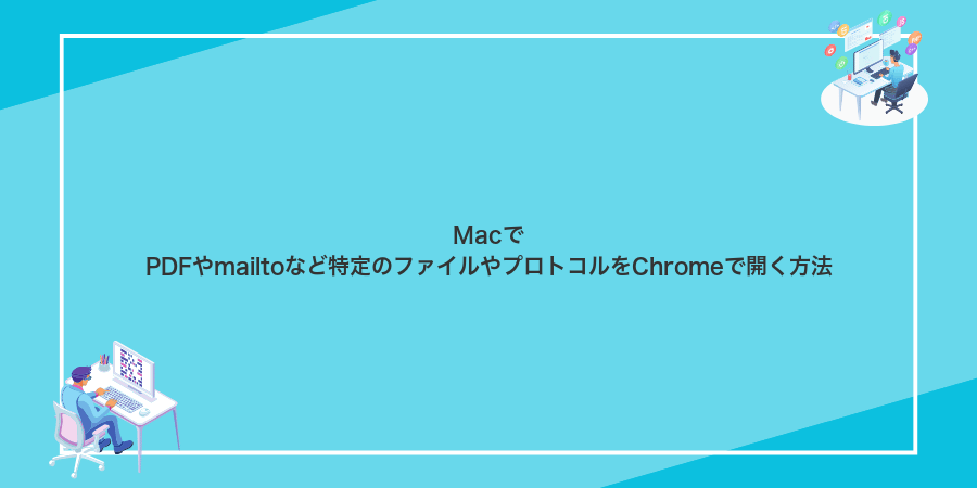 MacでPDFやmailtoなど特定のファイルやプロトコルをChromeで開く方法
