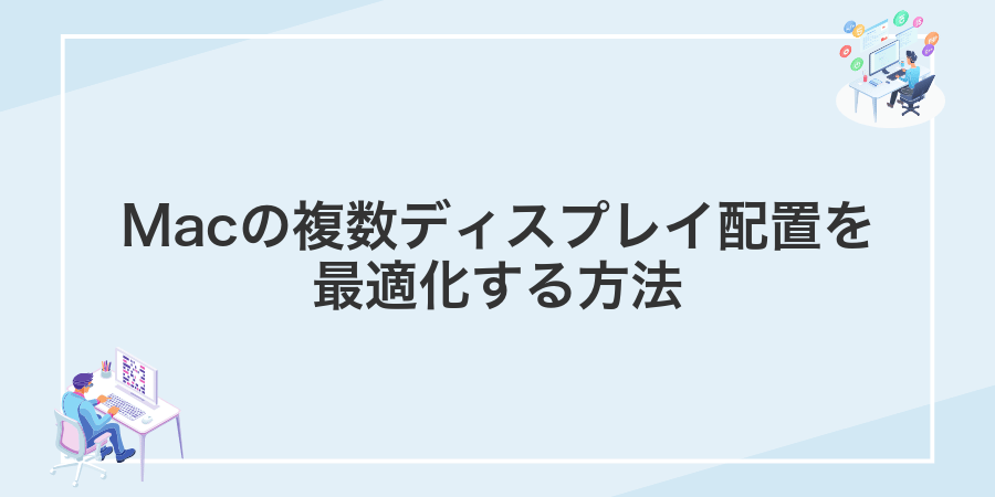 Macの複数ディスプレイ配置を最適化する方法