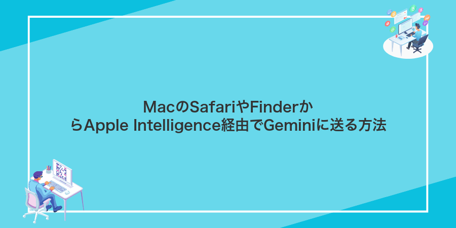MacのSafariやFinderからApple Intelligence経由でGeminiに送る方法
