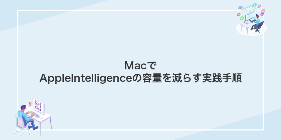MacでAppleIntelligenceの容量を減らす実践手順