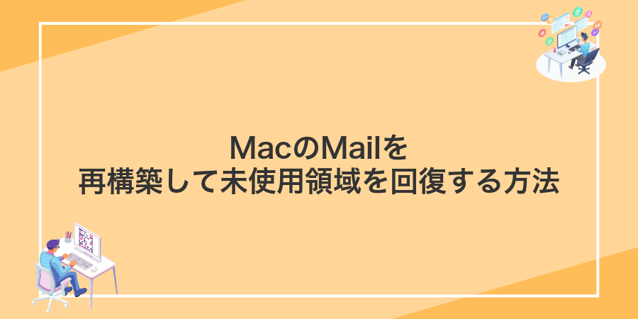 MacのMailを再構築して未使用領域を回復する方法