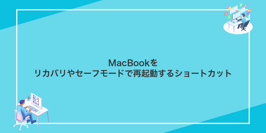 MacBookをリカバリやセーフモードで再起動するショートカット