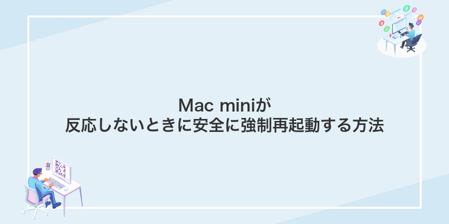 Mac miniが反応しないときに安全に強制再起動する方法