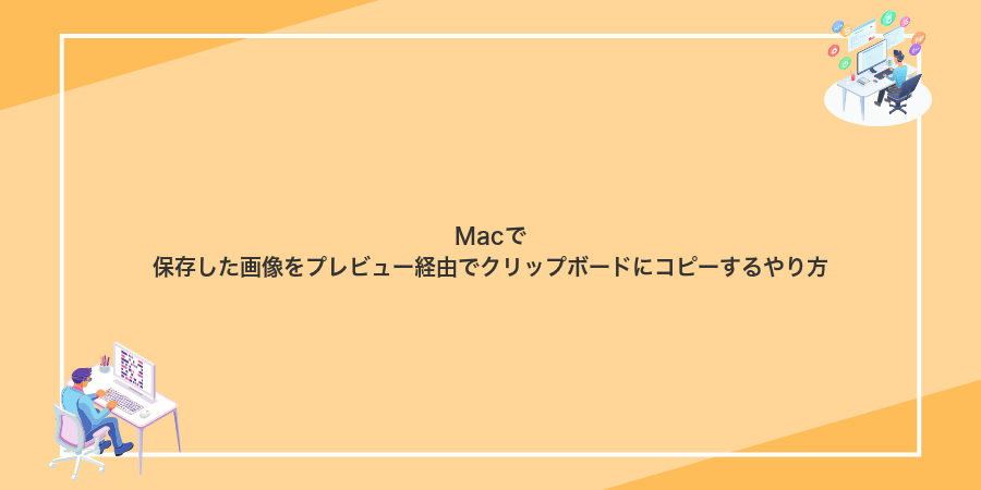 Macで保存した画像をプレビュー経由でクリップボードにコピーするやり方