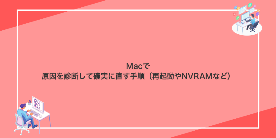 Macで原因を診断して確実に直す手順（再起動やNVRAMなど）