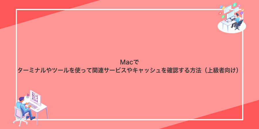 Macでターミナルやツールを使って関連サービスやキャッシュを確認する方法（上級者向け）