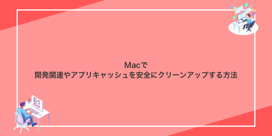 Macで開発関連やアプリキャッシュを安全にクリーンアップする方法