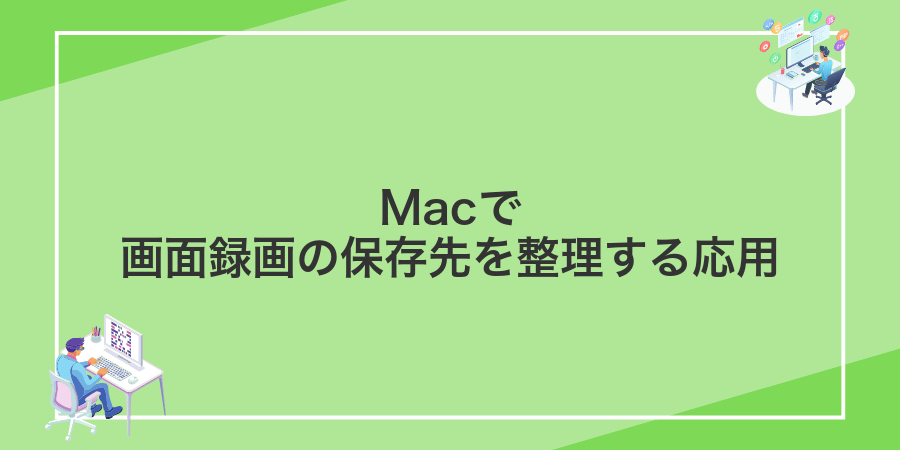 Macで画面録画の保存先を整理する応用